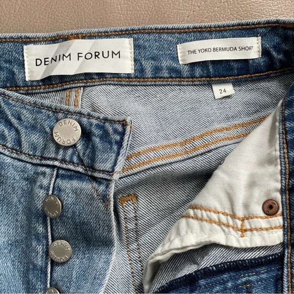Aritzia Denim Forum The Yoko Bermuda Short - Picture 6 of 8